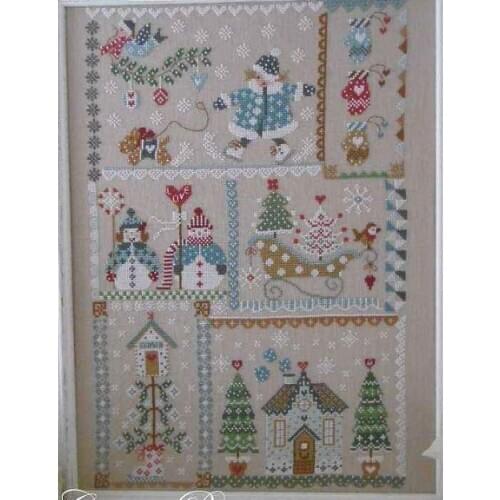 ZZ885Homefun Cross Stitch Kit Package Greeting Needlework Counted Cross-Stitching Kits New Style Counted Cross stich Painting