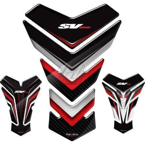 3D Resin Motorcycle Tank Pad Protector Sticker Case for Suzuki SV650 SV 650 SV650A SV650X ABS