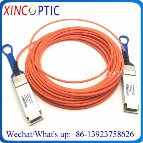 40Gbps QSFP+ to QSFP+ AOC 25M OM2 Cable,25m (82ft) JNP-40G-AOC-25M Juniper Networks Compatible 40G QSFP+ Active Optical Cable