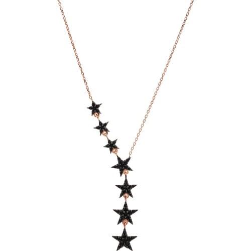 7 star 925 Sterling Silver Necklace For Women Elegant Design Welcome Quality Useful Wink Attractive 2021 Trend Fashion Style Jewelry model