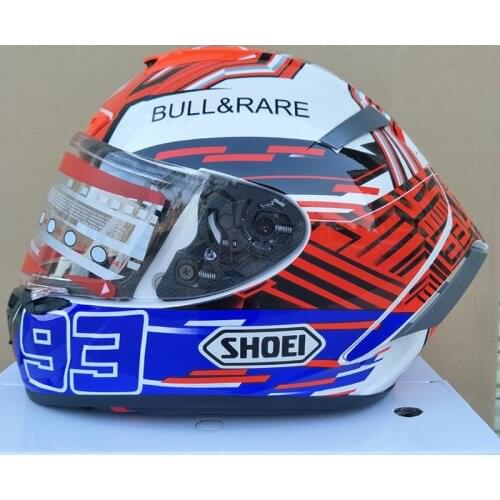 Free shipping Full Face Motor Helmet ECE approved Motorcycle Helmet X14 Red Blue Ant motorcross equipment protect Satefy Helmet