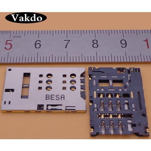 Sim card reader holder repair parts replacement for Huawei P1 T9200 U9200 X2-02 E5776 E5776S E589U sim card socket slot tray