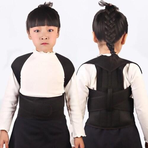 Shoulder Orthopedic Posture Corrector Support Upper Back Brace Pain Relief Orthosis Spine Belt For Kid Children Girl Boy Student