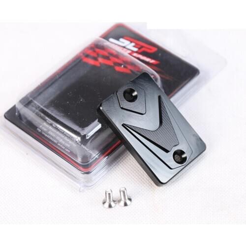 Motorcycle Brake Fluid Fuel Reservoir Tank Cap Cover For YAMAHA BWS R 125 BWSR BWSR125 CNC Aluminum Motorbike Scooter Accessory