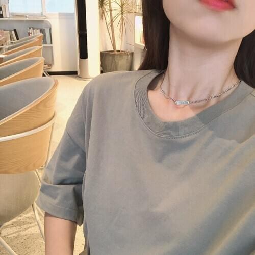 Cool Fashion Street Hip Hop 925 sterling silver Vintage Smiling Chokers Necklaces for Women Girl Party Birthday Jewelry