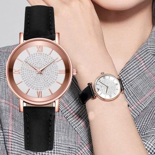 Fashion Womens Luxury Watches Quartz Watch Stainless Steel Dial Casual Bracele Quartz Wrist Watch Clock Gift Outdoor