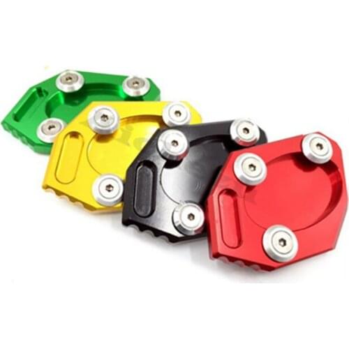 ACZ Motorcycle CNC Kickstand Foot Side Stand Extension Pad Support Plate Enlarge For Kawasaki Ninja 300R 250 Z250 ZX250 EX300