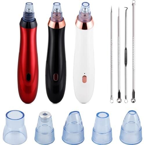 Face Pore Cleaner Blackhead Remover Electric Microcrystalline Blackhead Vacuum Cleaner Pore Blackhead Skin Care Beauty Tools