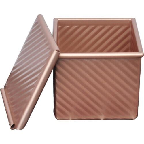 Baking Loaf Pan Aluminum alloy 100*100*100mm Rectangular Non-stick Bar