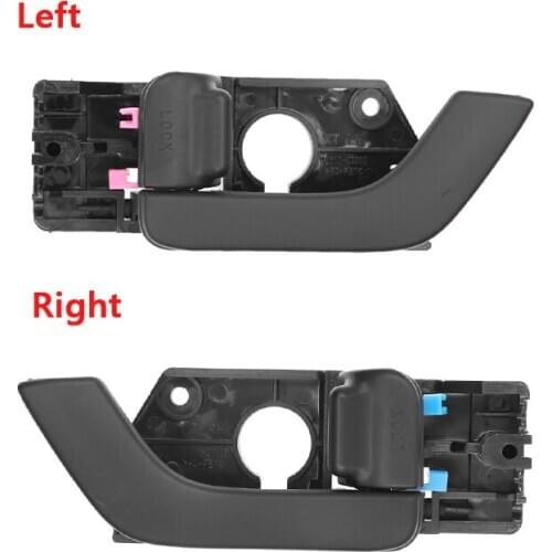 Car New Interior Door Handles Front Left Driver/ Front Right Passenger for Hyundai Tiburon 2003-2008 OE: 82620-2C000 82610-2C000