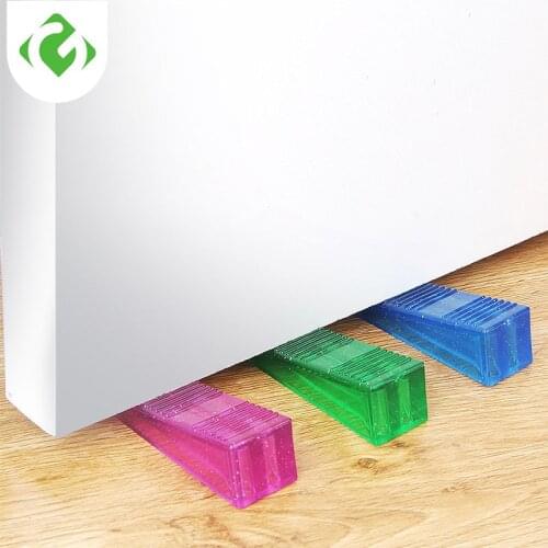 GUANYAO Silicone Door Stops Office door protection family children anti-slip door stopper stop door moving practical convenient