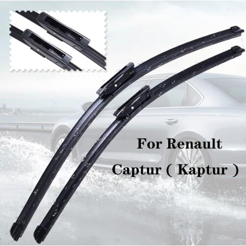 Wiper blades For Renault Captur ( Kaptur ) from 2013 2014 2015 2016 2017 2018 Clean car windshield