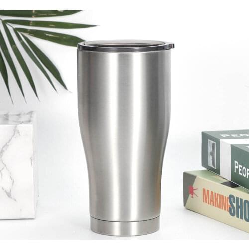Heat-Resistant Double-Layer Vacuum Water Cup 304 Stainless Steel Beer Glass Home Office Cold Drink Coffee Milk Cup