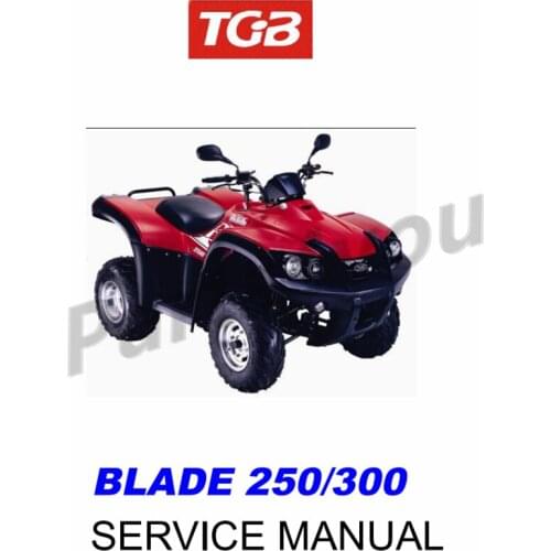 TGB Blade 250 300 Service Manual English Version