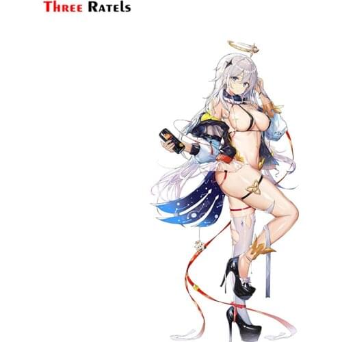 Three Ratels A365 Paimon Genshin Impact Anime Dancing Decal Personalized Creative Scratch Stickers Vinyl Materal Auto Decor