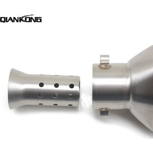 Motor Exhaust Pipe 51mm High Quality Silencer Exhaust Motorcycle Pipe And Muffler Assembly For Kawasaki NINJA 250 ZX250R EX250