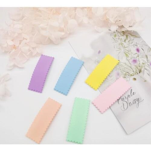 6 Pcs/Set Candy Colors Kids Hair Clips Baby Barrettes Children Cute Girls Sweet Hairpins Korean Kawaii Accessories Headwear