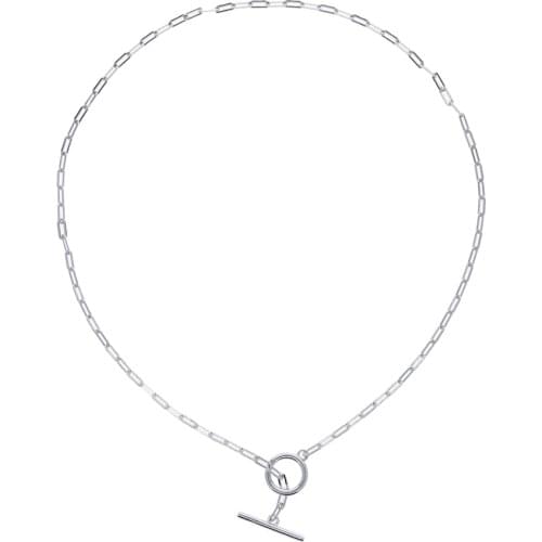 New simple 100% 925 sterling silver Link chain bracelet with gold silver plated toggle clasp paved women lady wedding bracelet