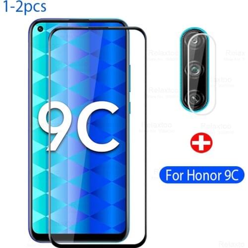 Camera Lens Tempered Glass For Huawei Honor 9C Protective Glass on Honor 9C 9 C C9 Honor9CAka-l29 6.39 Safety Screen Protector