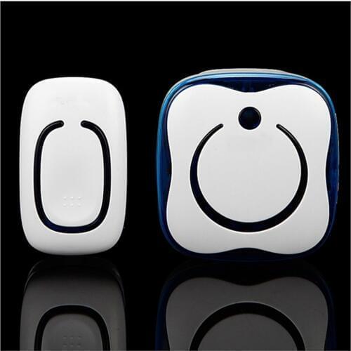 9809-1 Ringtones AC 110-240V 280M Remote Control 1 Transmitter 1 Receivers Waterproof Button Elderly Pager Wireless Doorbell