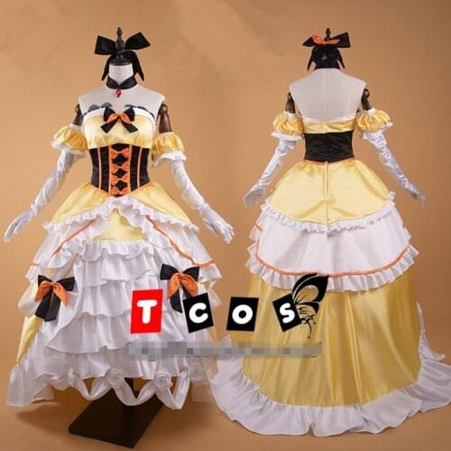 Anime! Re:Life in a different world from zero Felt Gorgeous Dress Cosplay Costume Stage Performance Party Uniform Free Shipping