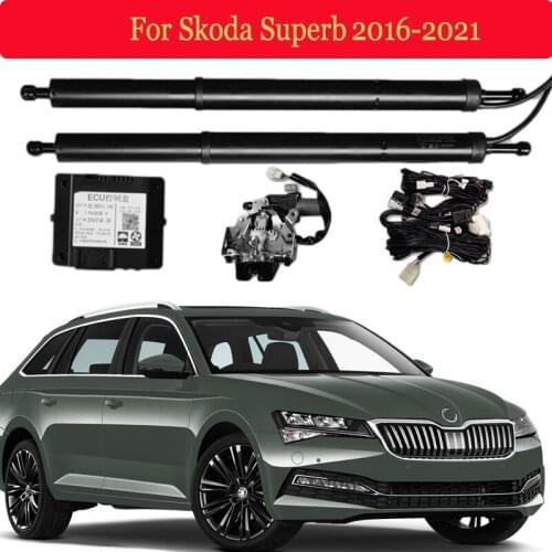 Car Electric Tail Gate Lift For Skoda Superb (2016+) Auto Rear Door Control Tailgate Automatic Trunk Opener With Foot Sensor