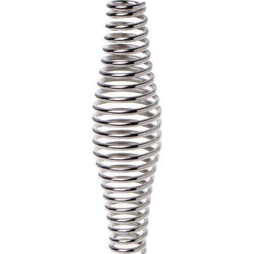 BBQ Stainless Steel Handle Spring Wood Furnace Stove Smoker Elastic Steel Roll