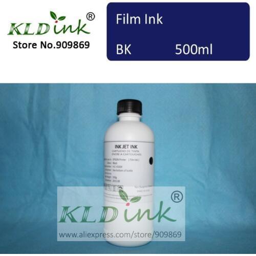 [ KLD Ink ] Compatible BLACK Film plate-making ink for piezoelectric print head (1 piece X 500ml )