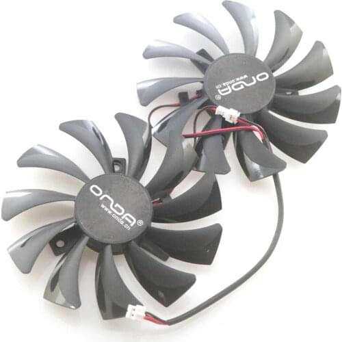 DC Brushiless Fan DC12V 85mm For ONDA GTX1050Ti 4G Graphics Card Cooling Fan
