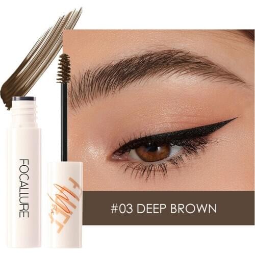 FOCALLURE Eyebrow Tint Makeup Waterproof Eyebrow Pomade Gel Enhancer Cosmetic Eye Makeup Eye Brow Cream with Brush TSLM1