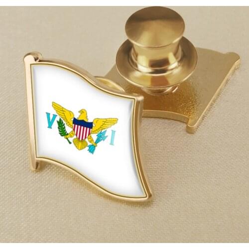 Coat of Arms of United States Virgin Islands Flag National EmblemBrooch/Badges/Lapel Pins
