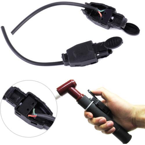 LETAOSK 2pcs Switch Trigger Micro Switch with Cable for TIG Plasma Cutter Torch