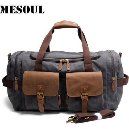 Мужские кожаные сумки MESOUL China At AliExpress