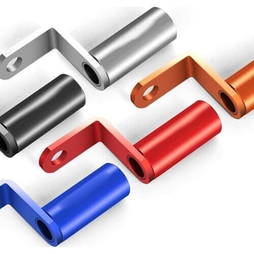 Motorcycle Accessories Rearview Mirror Mount Extender Bracket Holder Clamp Bar Phone Holder Levers