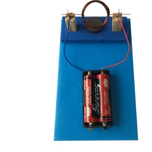 Diy physical DC motor technology small production Primary school students hand-invented science experimenter material kit