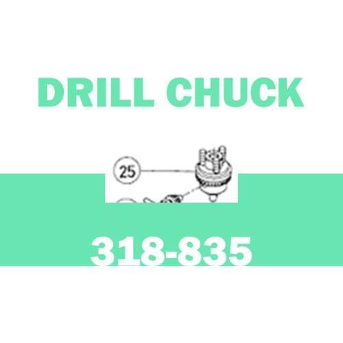 Genuine DRILL CHUCK for Hitachi 318835 D10YB Reversible Right Angle Drill Parts Electric Drill