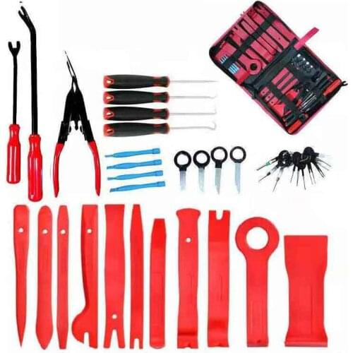 Onnfang Auto Interior Pry Disassembly Tool Door Clip Panel Trim Dashboard Removal Tool Opening Car Repair Tool Set Hand Tool Kit