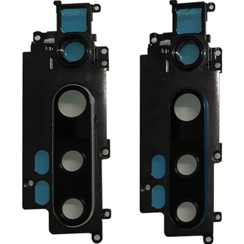 Original For Xiaomi Mi Note 10 Pro Rear Camera Frame+Back Glass Lens For Xiaomi Mi Note 10 CC9 Pro Camera Frame+Lens Replacment