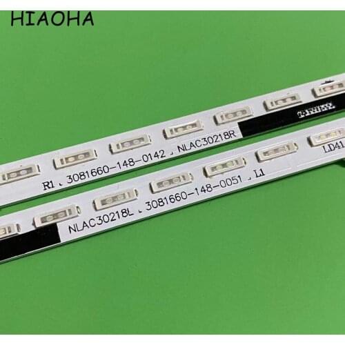 Original 2pcs/Set LED Backlight Strip For Sony 42" TV NLAC30218L NLAC30218R KDL-42W800A KDL-42W807A 6922L-0064A LC420EUF FF P2