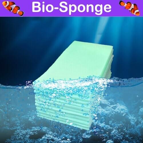 Aquarium Biochemical Sponge Filter Foam, Bio-Sponges for Aquarium Fish Tank, Cotton for Filter Box, Aquarium Filter Sponges