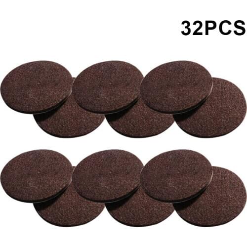 Furniture Pads Felt Pads for Furniture on Hardwood Floors Chair Leg Floor Protectors Chair Felts Pads 32pcs PAK55