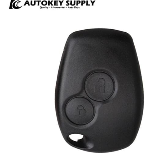 For Renault 2 Button Remote Front Shell Only AutokeySupply AKRNS220