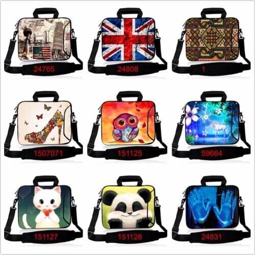 13.3 15.4 17.3 inch Laptop Shoulder Sleeve Bag Carrying Notebook Case Women Men 11.6 13 14.4 15.6 17.4'' Computer Accessorie #K