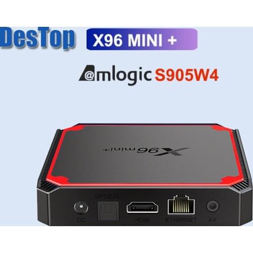 5PCS X96 MINI PLUS Android9.0 Amlogic S905W4 Quad Core 8GB 16G 2.4G&5.0G WIIF Set Top Box X96 MAX PLUS X96Q X96 MINI