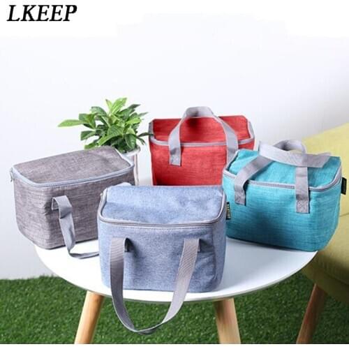 Waterproof Insulated Lunch Bags Oxford Travel Necessary Picnic Pouch Unisex Thermal Dinner Box Food Case Accessories Gear