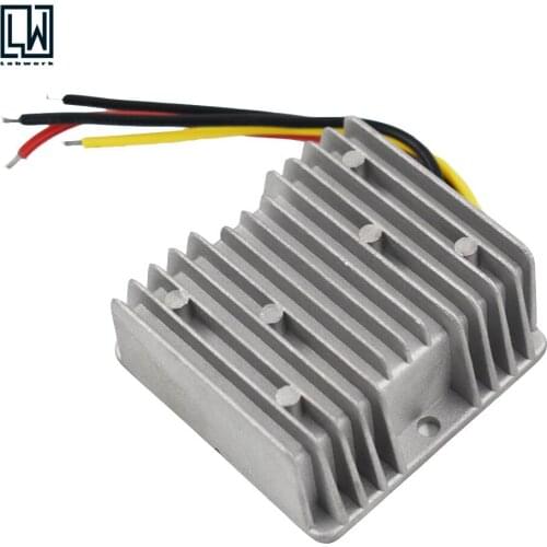 Waterproof DC/DC Car Voltage Converter 12V Step Up to 24V 15A 360W Power Supply
