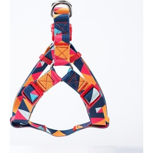 10PCS / LOT Personalized Pet Chest Straps Vest Type Dog Leash Pet Supplies Pet Adjustable Vest Walking Lead