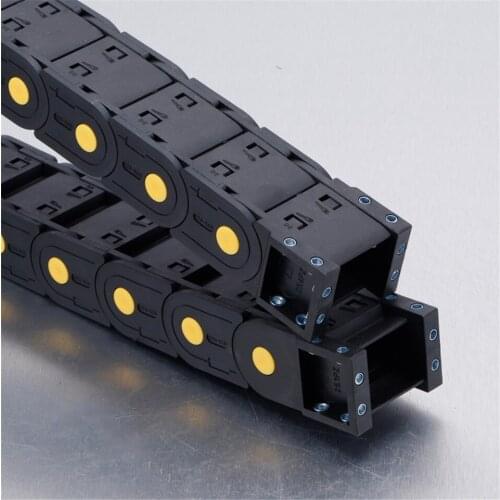 20-35 Series Fully-Enclosed 20*38 25x57 30*50 35*150 Bending Radius 75-200 Drag Towline Cable Chain Transmission Chains