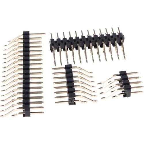 20/50/100 pcs PCB Male Header 2.0mm Pitch Horizontal SMD Dual Row 4 6 8 10 12 14 16 20 24 26 30 34 40 50 60 80 Pins Angled SMT