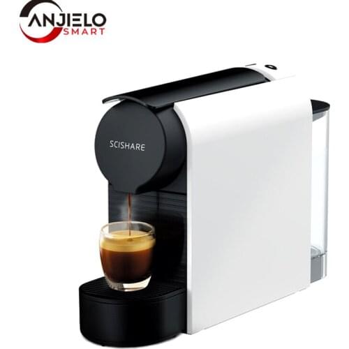 19Bar Espresso Coffee Machine Multiple Mini Capsule Coffee Maker Fit Diffrent Capsule Coffee with 580ML Water Tank
